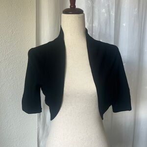 Elegant Black Women's Bolero Jacket